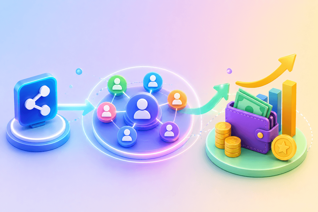 How to earn with building of referral network?